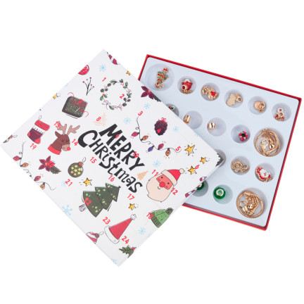 TG70495 adventní kalendář, vánoční náramek, šperk, dárek, přívěsky, DIY