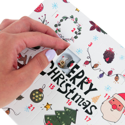 TG70495 adventní kalendář, vánoční náramek, šperk, dárek, přívěsky, DIY