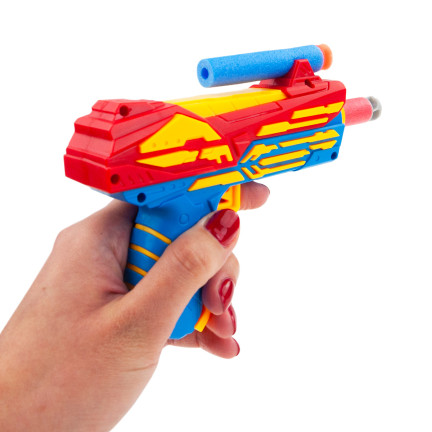 TG71062 pistole na šipky N-Strike, náboje, odpalovač šipek, pěna, přísavka, Nerf