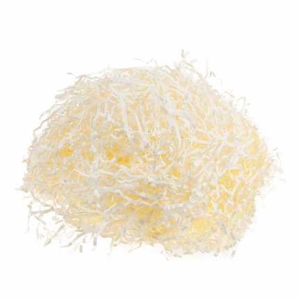 TG71116-1 rafie, sláma, rostlinné vlákno, dekorativní, přírodní, krémová, 50 g