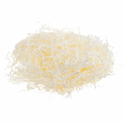 TG71116-1 rafie, sláma, rostlinné vlákno, dekorativní, přírodní, krémová, 50 g