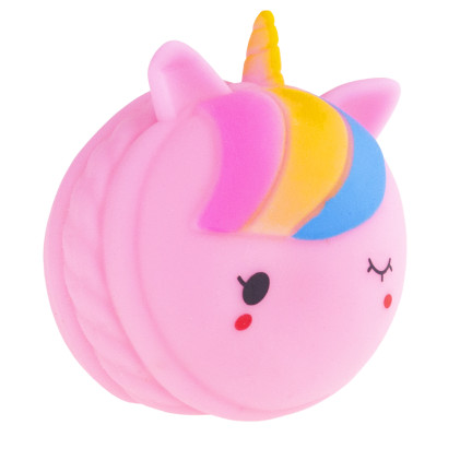 TG71174  mačkací antistresová hračka – duhový jednorožec, smyslová squishy