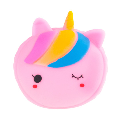 TG71174  mačkací antistresová hračka – duhový jednorožec, smyslová squishy