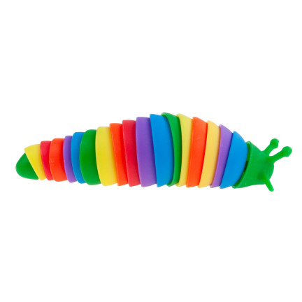 TG71182 antistresový červík, hlemýžď, smyslová antistresová hračka „finger slug“