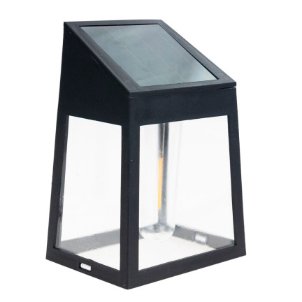 TG71390 solární nástěnná lampa, nástěnné svítidlo, 2 ks LED žárovek, senzor soumraku