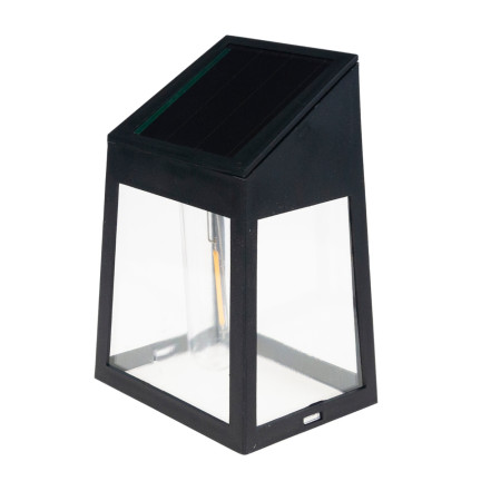 TG71390 solární nástěnná lampa, nástěnné svítidlo, 2 ks LED žárovek, senzor soumraku
