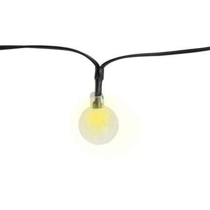 TG71398-1 SOLÁRNÍ LAMPA GIRLANDA 20LED 5M ZAHRADNÍ LAMPA PRO BALKÓNOVÝ ŘETĚZEC SVĚTELNÉHO KRUHU