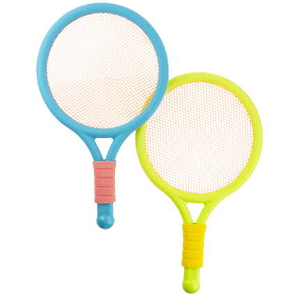 TG71584 badmintonová sada, raketky, míček, barevné rakety, herní sada