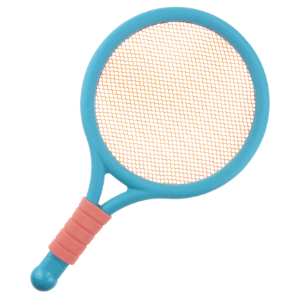 TG71584 badmintonová sada, raketky, míček, barevné rakety, herní sada