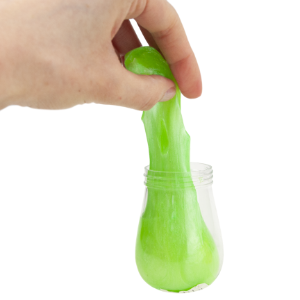 Glutek slime, modelína, smyslová hmota, kreativní hračka, směs barev