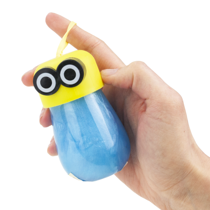 Glutek slime, modelína, smyslová hmota, kreativní hračka, směs barev