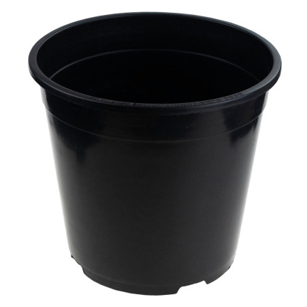 TG72941 výrobní květináč řady P24, 7,5 l, kulatý, na sazenice, s okrajem, 24 × 24 cm