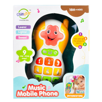 TG72949 – interaktivní hudební telefon pro malé děti na hraní