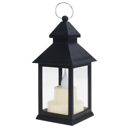 TG73372-2 lucerna, svítilna na ranní mši, LED lucerna se svíčkou, pohyblivý plamen, hrob