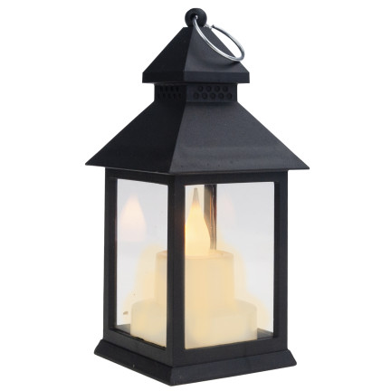 TG73372-2 lucerna, svítilna na ranní mši, LED lucerna se svíčkou, pohyblivý plamen, hrob