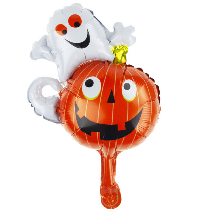 TG74137 sada halloweenských dekorací: girlanda, fóliové a latexové balónky, nápis „kostlivec“