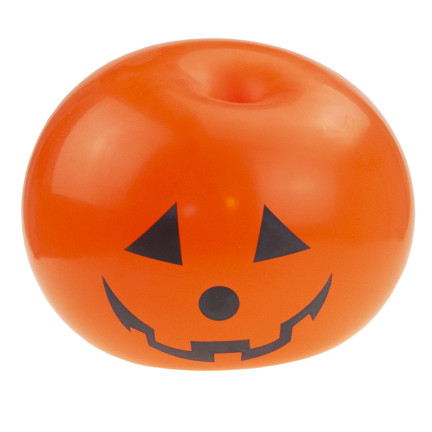 TG74159 halloweenské LED balónky, 5 ks, svítící dýně, oranžové dekorace