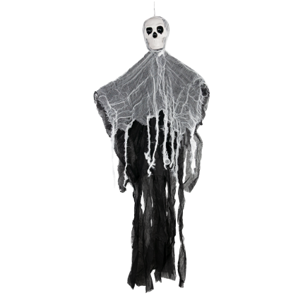 TG74161 závěsná halloweenská dekorace – lebka, duch, přízrak