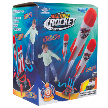 TG77431 – dětská raketa, odpalovač pěnových raket s pumpičkou