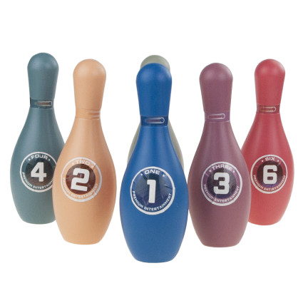 TG77511 barevné kuželky pro děti, bowling, zábava, hra na obratnost