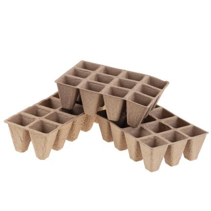 TG77613 sada na sazenice, mini skleník na sazenice, rašelinové květináče