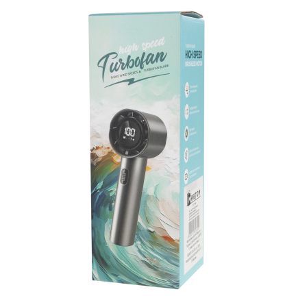 TG77646 VĚTRÁK VĚTRNÝ MLÝN MINI RUČNÍ VENTILÁTOR CESTOVNÍ PLÁŽOVÝ VENTILÁTOR