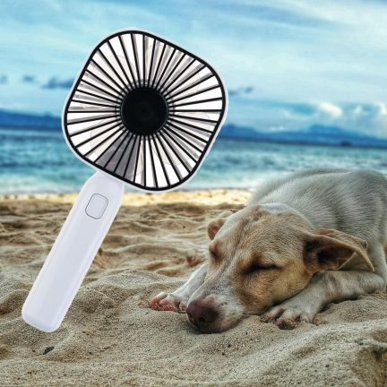 TG77648 ventilátor, větrák, mini větrák, ruční, cestovní, plážový, stolní