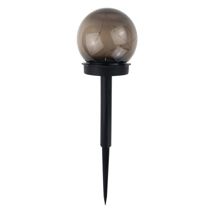 TG77659 solární LED lampy, 3 ks, zapichovací koule, sloupek, sada solárních lamp, senzor