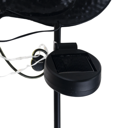 TG77661 solární lampa ve tvaru labutě s LED osvětlením, solární dekorace, solární zahradní lampa k zapíchnutí