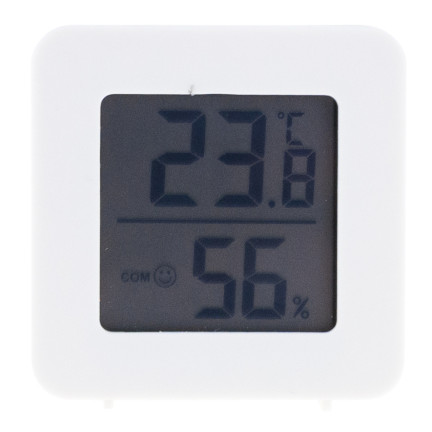 TG77667 digitální pokojový teploměr, elektronický vlhkoměr, vlhkost, smajlík, baterie