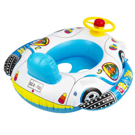 TG77791 DĚTSKÉ PLAVACÍ PONTONOVÉ AUTO S VOLANTEM
