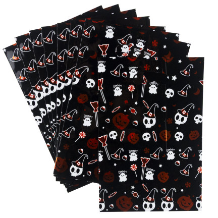 TG78784-1 dárkové sáčky z fólie, 10 ks, halloween