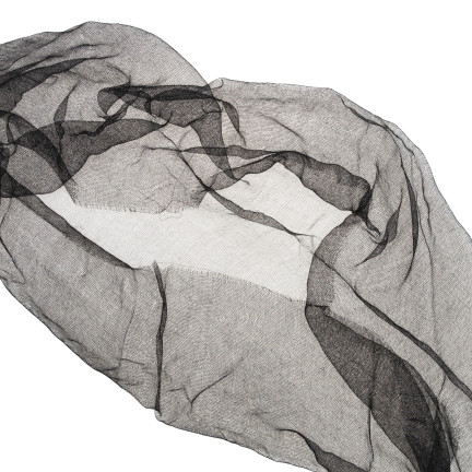 Umělá pavučina, černá síť, halloweenská dekorace, univerzální použití, rozměry 80 × 200 cm