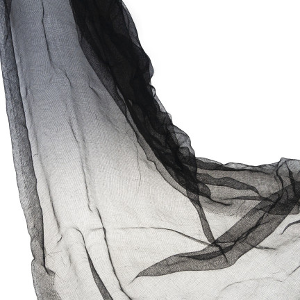 Umělá pavučina, černá síť, halloweenská dekorace, univerzální použití, rozměry 80 × 200 cm