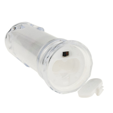 TG79053 LED svíčka, náplň do hrobových svícnů, bateriová svíčka s brokátovým efektem, 18 cm, na hřbitov