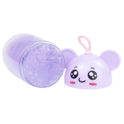 Slime, modelína, na hraní, pro děti, s nádobkou, pružná, směs barev