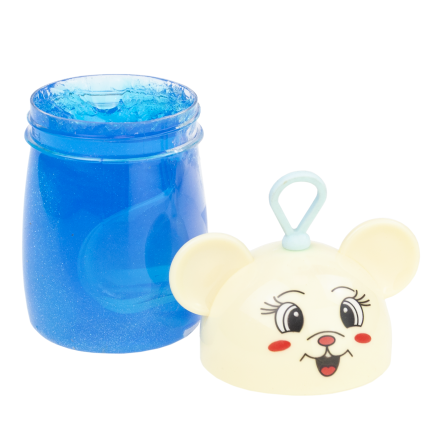 Slime, modelína, na hraní, pro děti, s nádobkou, pružná, směs barev