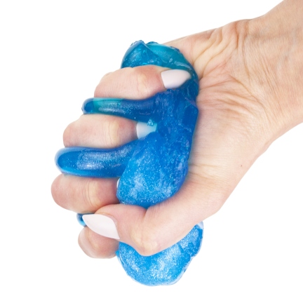 Slime, modelína, na hraní, pro děti, s nádobkou, pružná, směs barev