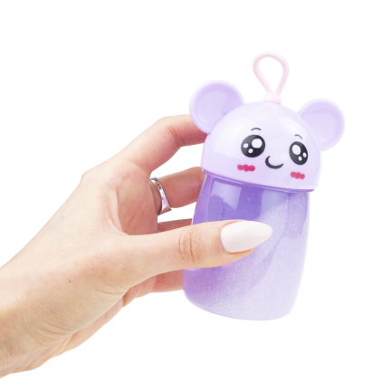 Slime, modelína, na hraní, pro děti, s nádobkou, pružná, směs barev