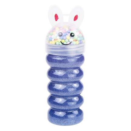 Slime, modelovací hmota, na hraní, pro děti, s nádobkou, pružná, směs barev