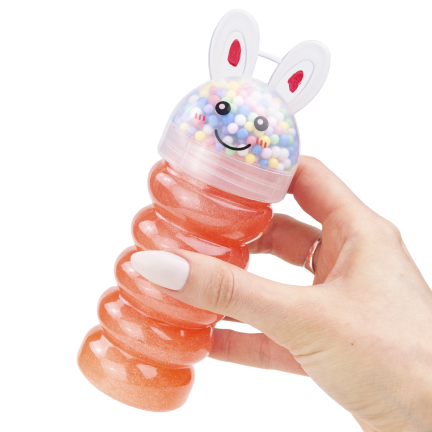 Slime, modelovací hmota, na hraní, pro děti, s nádobkou, pružná, směs barev