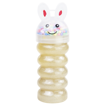 Slime, modelovací hmota, na hraní, pro děti, s nádobkou, pružná, směs barev