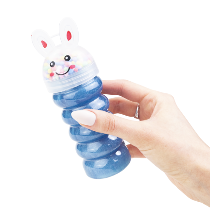 Slime, modelovací hmota, na hraní, pro děti, s nádobkou, pružná, směs barev