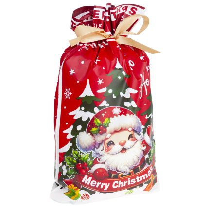 Dárkové tašky, sáčky na dárky, igelitové sáčky, na Mikuláše, vánoční, sada 10 ks.