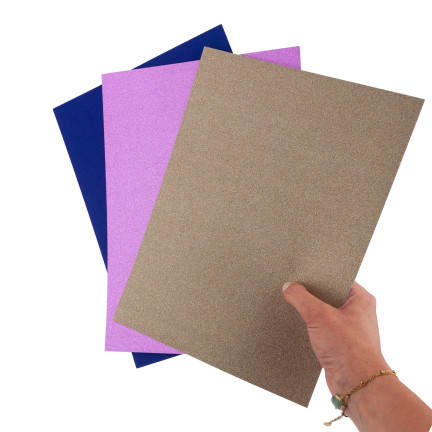 TG80302 kreativní papír A4, listy s glitry, různé barvy, 10 ks/sada; kreativní papír A4, listy s glitry, různé barvy, 10 ks/sada