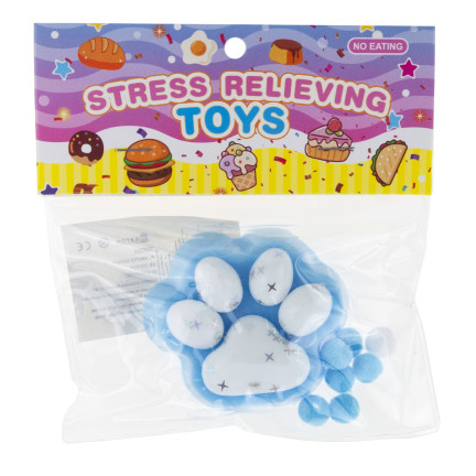 TG80355 kočičí a psí tlapka, mačkací hračka, vzdělávací antistresová hračka, koťátko squishy