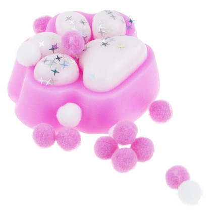 TG80355 kočičí a psí tlapka, mačkací hračka, vzdělávací antistresová hračka, koťátko squishy