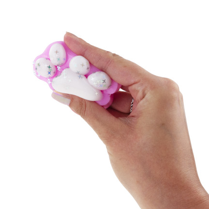 TG80355 kočičí a psí tlapka, mačkací hračka, vzdělávací antistresová hračka, koťátko squishy