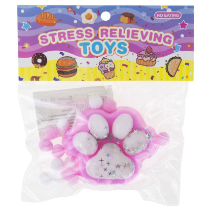 TG80355 kočičí a psí tlapka, mačkací hračka, vzdělávací antistresová hračka, koťátko squishy