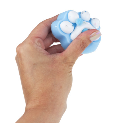 TG80355 kočičí a psí tlapka, mačkací hračka, vzdělávací antistresová hračka, koťátko squishy